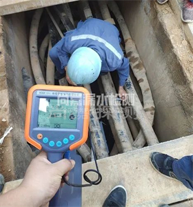 龙湾镇管线探测